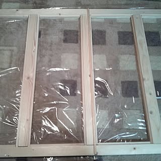 部屋全体/角材/SPF材/DIY/モールディング...などのインテリア実例 - 2014-07-18 21:33:43