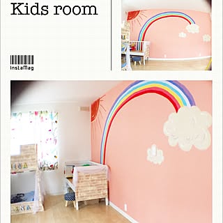 絵 虹のおしゃれなアレンジ 飾り方のインテリア実例 Roomclip ルームクリップ