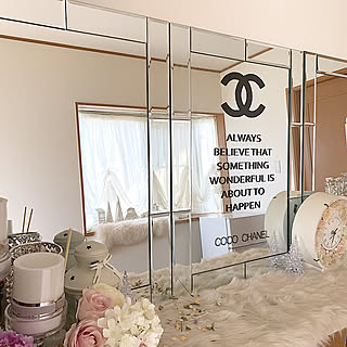 ベッド周り/ホワイトインテリア/ムートン/模様替え/フランフラン...などのインテリア実例 - 2018-12-15 13:33:31