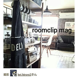 キッチン/ありがとうございます!(*´ー`*)/RoomClip mag/掲載していただきました✨のインテリア実例 - 2017-09-11 11:42:55