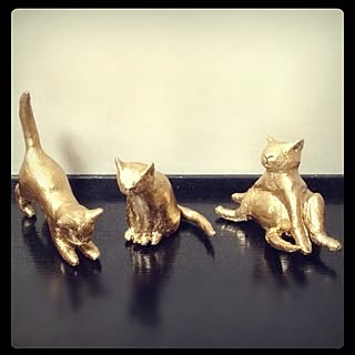 猫の置物 紙粘土のインテリア実例 Roomclip ルームクリップ 猫の置物 紙粘土のインテリア実例 Roomclip ルームクリップ