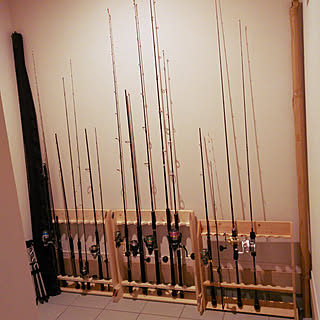 玄関 入り口 釣竿収納のインテリア実例 Roomclip ルームクリップ