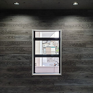 コンクリート壁紙 カーボンブラックのインテリア実例 Roomclip ルームクリップ