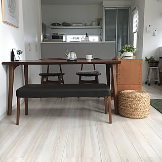 机/ダイニング/白い床/床材/LIXIL...などのインテリア実例 - 2020-01-17 11:49:39