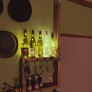 DIY/手作り/ワイン/ラブリコ/100均...などのインテリア実例 - 2020-01-24 08:16:31