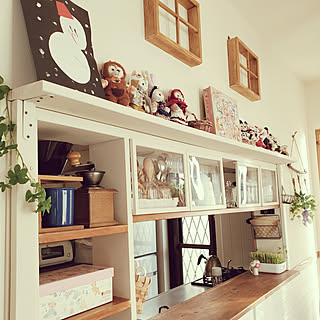 棚/白×木が好き/DIY/ナチュラルが好き/コーヒーのある暮らし...などのインテリア実例 - 2020-02-23 14:46:05