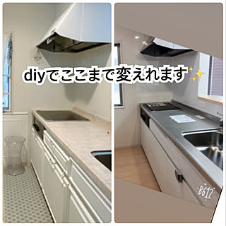 キッチン天板のインテリア実例 Roomclip ルームクリップ