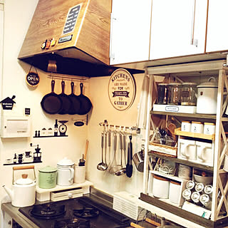 キッチン/ツール/ニトリスキレット/10000人の暮らし/前の家です。...などのインテリア実例 - 2018-01-31 20:19:42