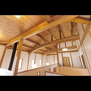 壁 天井 骨組みのインテリア実例 Roomclip ルームクリップ