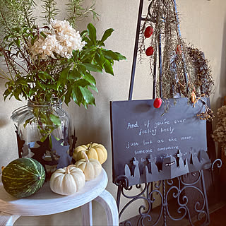 ハロウィン飾り手作りのインテリア実例 Roomclip ルームクリップ