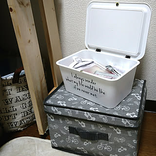 ダイソー スクエアボックスリメイクのインテリア実例 Roomclip ルームクリップ