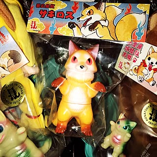 怪獣 ソフビのインテリア実例 Roomclip ルームクリップ