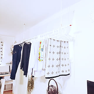 壁/天井/部屋干し/ナスタ/ナスタ エアーフープ/ナスタランドリーポール...などのインテリア実例 - 2019-10-24 11:29:27
