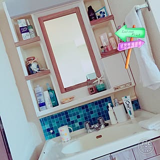 バス/トイレ/洗面台リメイク/ビーチスタイル/ビーチハウスに憧れている/カルフォルニア...などのインテリア実例 - 2016-03-03 12:06:54