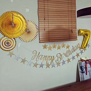 オーサムストア 誕生日飾り付けのインテリア実例 Roomclip ルームクリップ