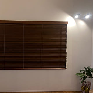 スポット照明/スポットライト/シンプルナチュラル/ウッドブラインド/照明...などのインテリア実例 - 2020-01-24 00:09:55