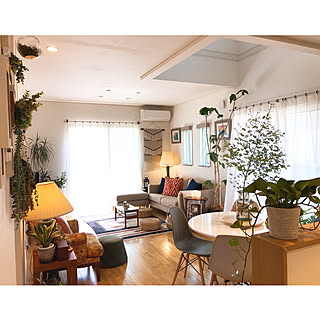 部屋全体/ナチュラルインテリア/植物のある暮らし/ランプのある暮らし/吹抜けリビング...などのインテリア実例 - 2018-06-29 11:35:34