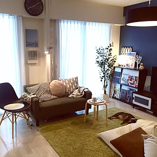 部屋全体/イームズシェルチェア/マンション/北欧好き/フランフラン照明...などのインテリア実例 - 2015-09-28 22:56:39