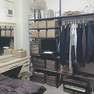 ニトリ壁面収納モニターのインテリア実例 Roomclip ルームクリップ