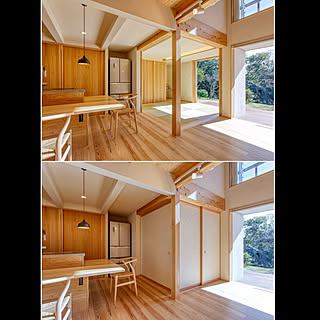 吹き抜け/ウッドデッキ/個室/仕切りドア/襖...などのインテリア実例 - 2020-01-24 14:31:24