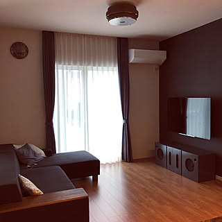 カーテン ネイビーのインテリア実例 Roomclip ルームクリップ