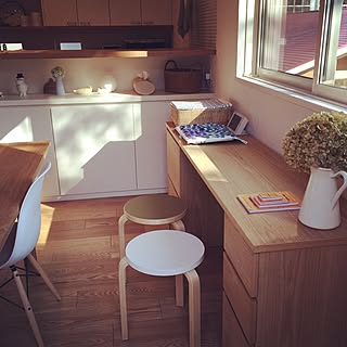 机/シンプル/注文住宅/マイホーム/北欧インテリア...などのインテリア実例 - 2015-02-13 00:14:28