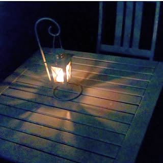 IKEA♥/ベランダ♥/焦げ茶からホワイトペイント♥/★ホットユーザー⇒Thank you!★/ランタンもホワイトペイント♥...などのインテリア実例 - 2017-05-11 21:13:29