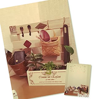 玄関/入り口/かたづけたい*ˊᵕˋ)੭/ハンドメイド/IKEA/賃貸でも楽しく♪...などのインテリア実例 - 2017-03-26 13:02:55