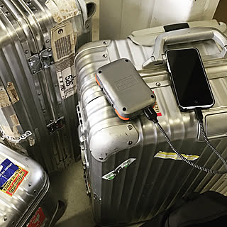 リビング/USBポート/RIMOWA /リモワ スーツケース/リモワ...などのインテリア実例 - 2018-03-04 08:37:44