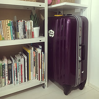 収納 旅行かばんのインテリア実例 Roomclip ルームクリップ