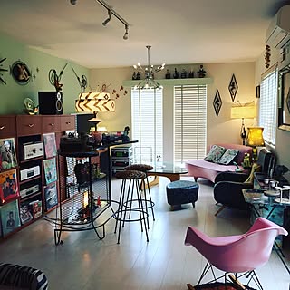 部屋全体/50s/アンティーク/ヴィンテージ/mid century...などのインテリア実例 - 2016-07-18 13:50:49