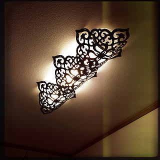 賃貸 蛍光灯カバーのインテリア レイアウト実例 Roomclip ルームクリップ