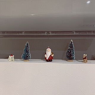 クリスマスの小物/クリスマス雑貨/白い壁/100均/壁/天井のインテリア実例 - 2021-12-12 19:52:27