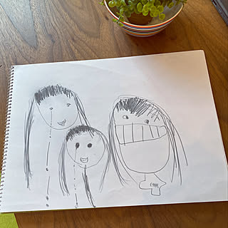 子供と暮らす 怖い絵のインテリア実例 Roomclip ルームクリップ