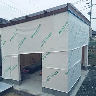Diy 防水シートのインテリア 手作りの実例 Roomclip ルームクリップ