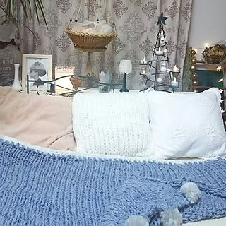 ベッド周り/ハンドメイド/ダイソー/100均/セリア...などのインテリア実例 - 2017-12-17 00:04:28