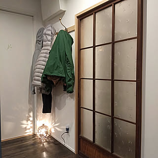 ガラス戸リメイクのインテリア実例 Roomclip ルームクリップ