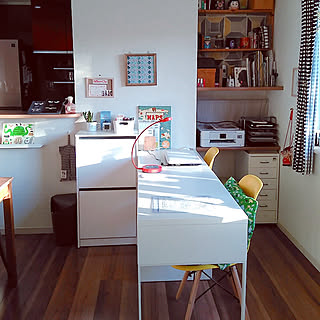 机/狭い部屋 /IKEA/狭くても楽しむ❤/100均...などのインテリア実例 - 2019-02-26 21:58:23
