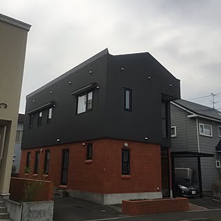 玄関 入り口 煉瓦造りの家のインテリア実例 Roomclip ルームクリップ