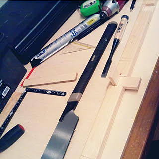 ●主人のDIY●/キッチンワゴンDIY/作成中(๑˃̵ᴗ˂̵)و ̑̑ .:*✧/こんな感じではめ込みタイプ(^-^)/見本として......などのインテリア実例 - 2017-09-14 22:47:25