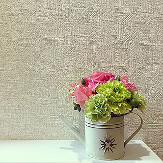 次女カラー/ピンクのバラ/ありがとう♡/母から/お花...などのインテリア実例 - 2019-04-10 15:37:43