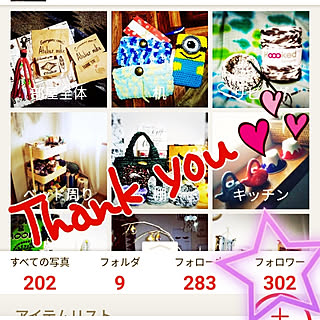 フォロワー様300人❣感謝です♥/RCの出会いに感謝♡/感謝でいっぱいです❤/いいね!コメントありがとうございます☆/押し逃げごめんなさい(´vωv`*)...などのインテリア実例 - 2018-01-18 09:19:56