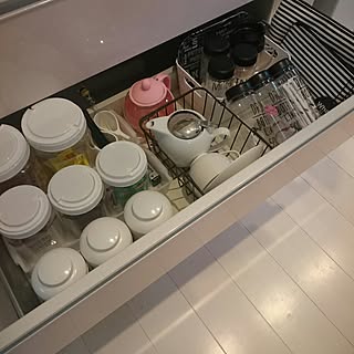 キッチン/収納/セリア/mon・o・tone/ダイソー...などのインテリア実例 - 2016-06-04 16:51:17