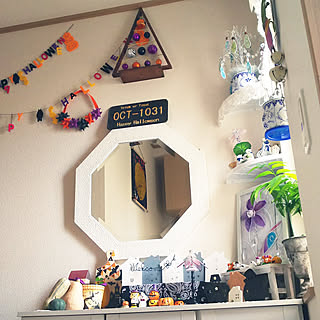 ハロウィン/2018.9.18/いいね♪いつもありがとうございます❤️/フォローありがとうございます☆/いつもいいね!押し逃げごめんなさい...などのインテリア実例 - 2018-09-18 08:56:54