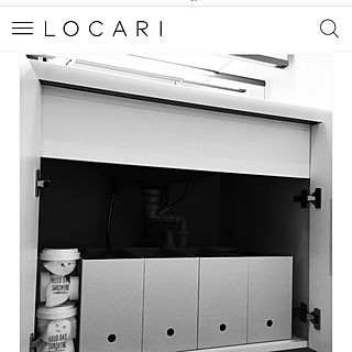 バス/トイレ/洗面所 収納/洗面台/洗面所/ポリプロピレンファイルボックス...などのインテリア実例 - 2017-06-29 01:07:50