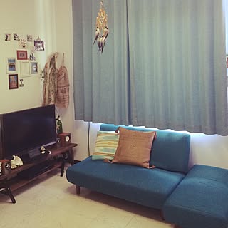 部屋全体/ソファーベッド/ニトリ/模様替え中/賃貸...などのインテリア実例 - 2016-10-25 13:38:59