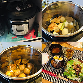 部屋全体/隠す収納/インスタントポット/オールドハワイアン/ハワイアンインテリア...などのインテリア実例 - 2019-11-22 15:00:11