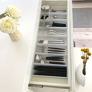 白いバラのインテリア実例 Roomclip ルームクリップ