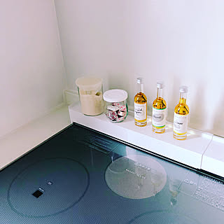 キッチン/WECKの瓶/無印良品/ホワイトインテリア/北欧...などのインテリア実例 - 2019-02-14 14:44:10