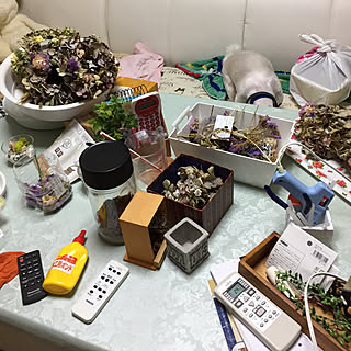 片付けまーす(՞ټ՞☝/後程アップします!/プレ企画リース完成/私に似てる ちびっ子ギャング/トントントントン日野の2t♪...などのインテリア実例 - 2017-08-17 18:33:06